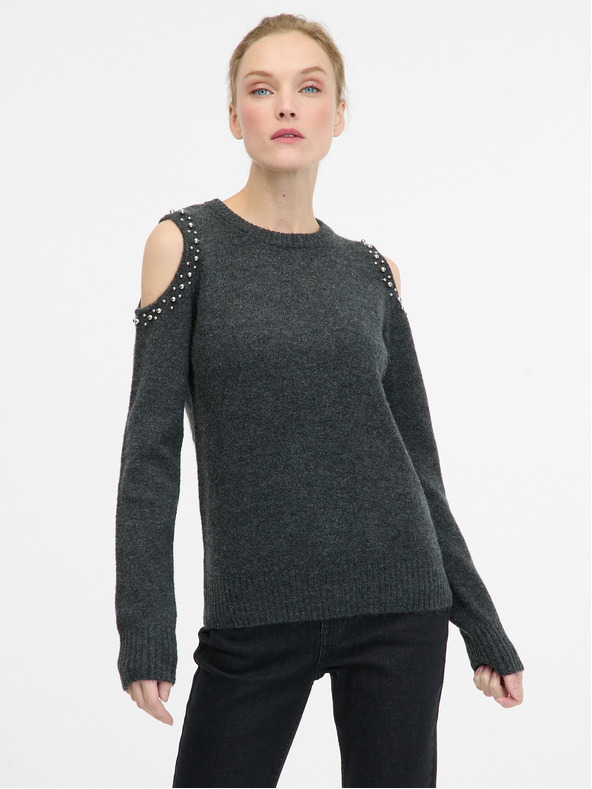Orsay Tamno sivi ženski pulover ORSAY