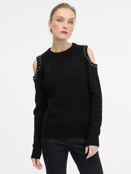 Orsay Crni ženski pulover ORSAY