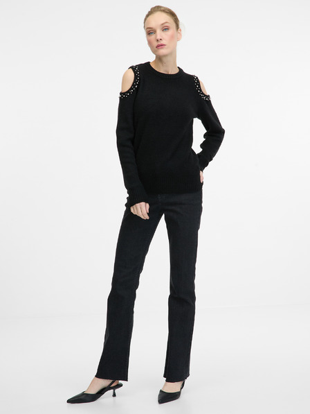 Orsay Crni ženski pulover ORSAY