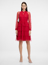 Orsay Crvena ženska haljina do koljena ORSAY
