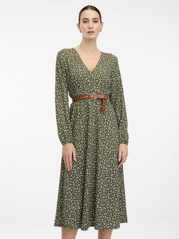 Orsay Zelena ženska midi haljina ORSAY