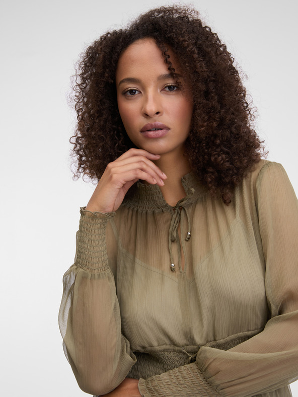 Orsay Khaki haljine do koljena ORSAY