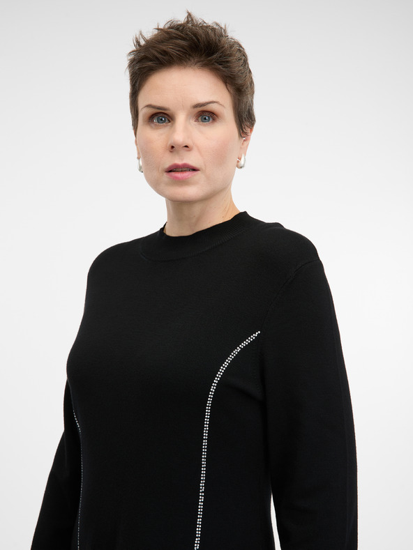 Orsay Crna ženska haljina ORSAY