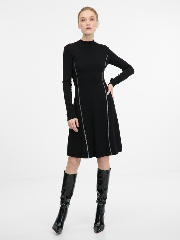 Orsay Crna ženska haljina ORSAY