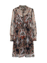 Orsay Smeđa ženska haljina s uzorkom ORSAY