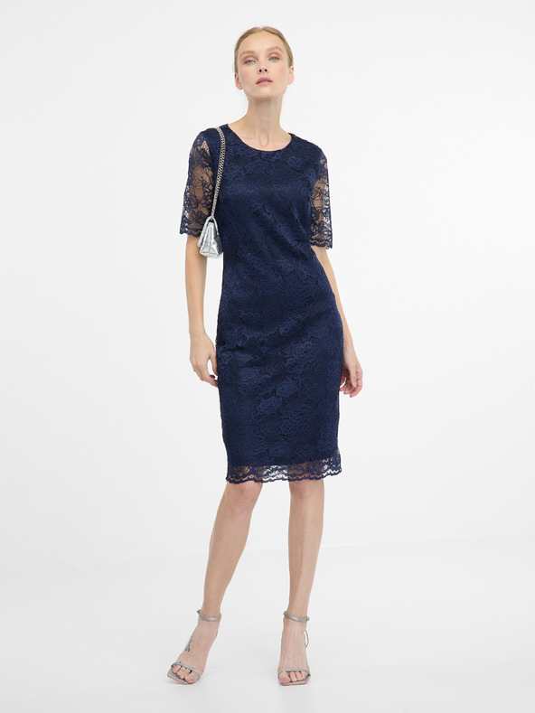 Orsay Plave uske haljine do koljena ORSAY