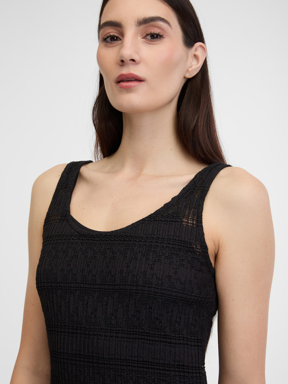 Orsay Crna ženska midi haljina ORSAY