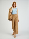 Orsay Smeđe ženske široke hlače s remenom ORSAY