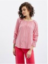 Orsay Tamnoružičasta ženska prugasta bluza ORSAY