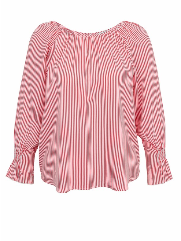 Orsay Tamnoružičasta ženska prugasta bluza ORSAY