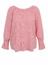 Orsay Tamnoružičasta ženska prugasta bluza ORSAY