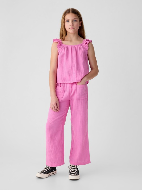 GAP Dječji muslin top GAP