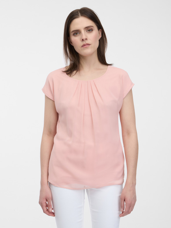 Orsay Ženska bluza boje marelice ORSAY