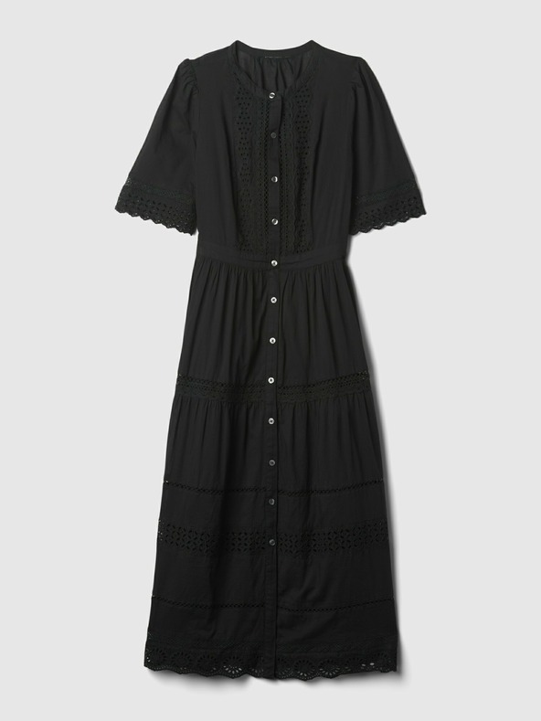 GAP Čipkaste midi haljine GAP