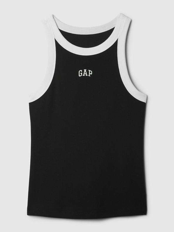 GAP Top bez rukava s mini logom GAP