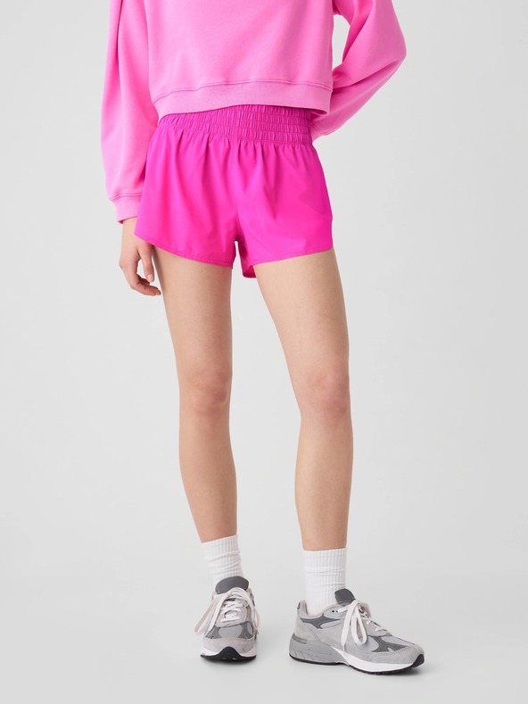 GAP Sportske trčeće kratke hlače GapFit 3" Mid Rise Runaround GAP