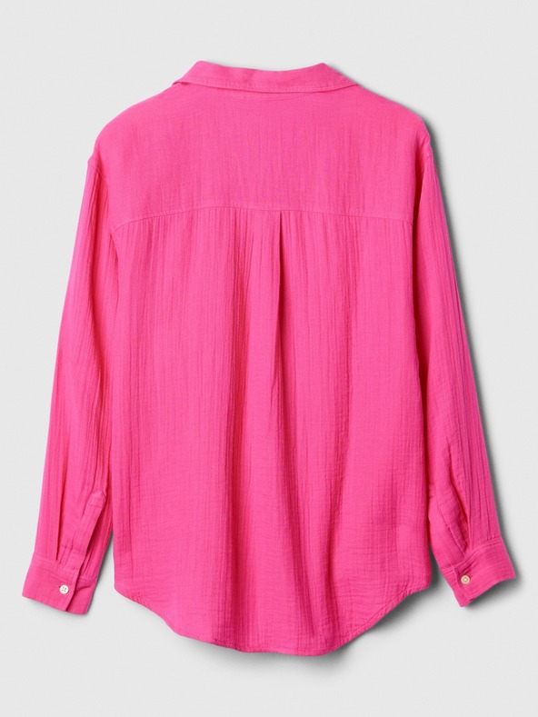 GAP Oversize muselinska košulja GAP