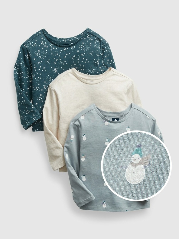 GAP Baby majice Mix & Match, 3 kom GAP