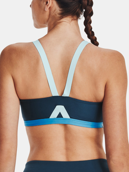 Under Armour Ženski grudnjak Under Armour UA Infinity Mid High Neck Shine