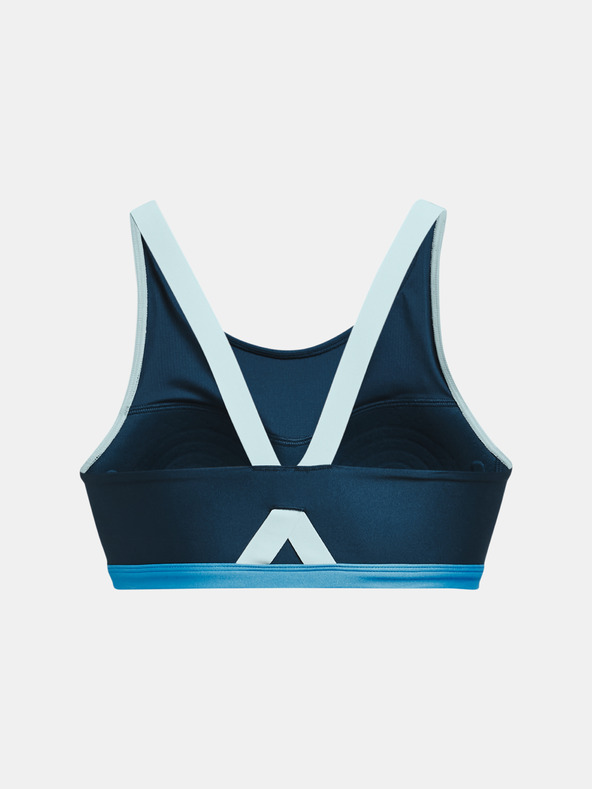 Under Armour Ženski grudnjak Under Armour UA Infinity Mid High Neck Shine