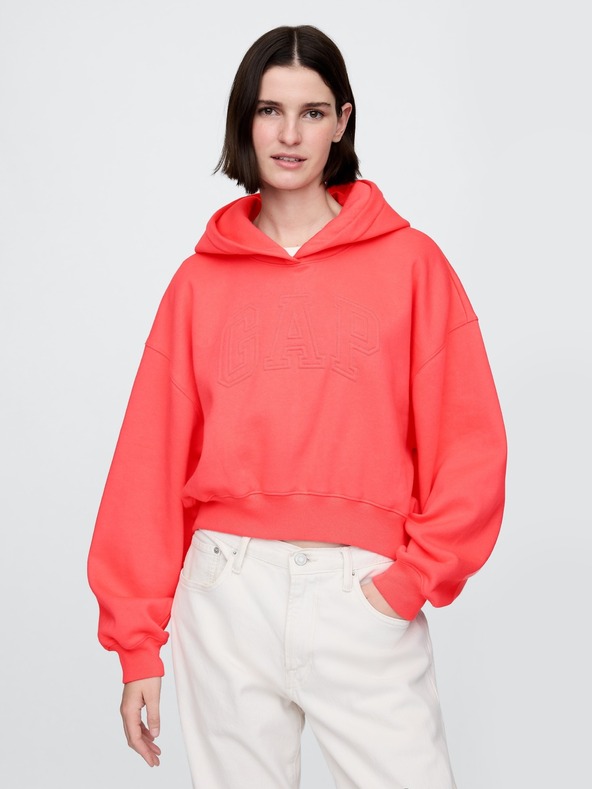 GAP Oversize kratki sweatshirt GAP