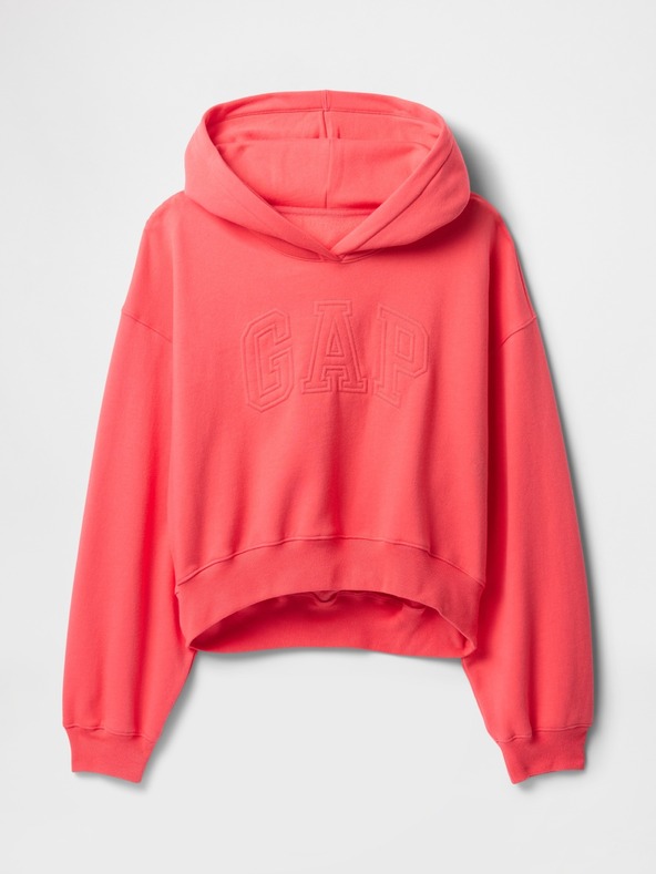GAP Oversize kratki sweatshirt GAP