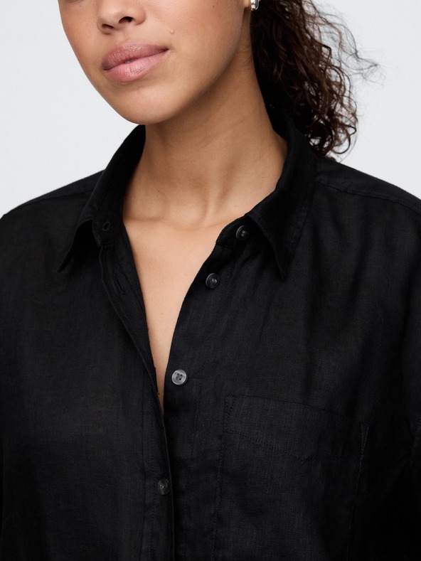 GAP Lanena oversize košulja Big Shirt GAP