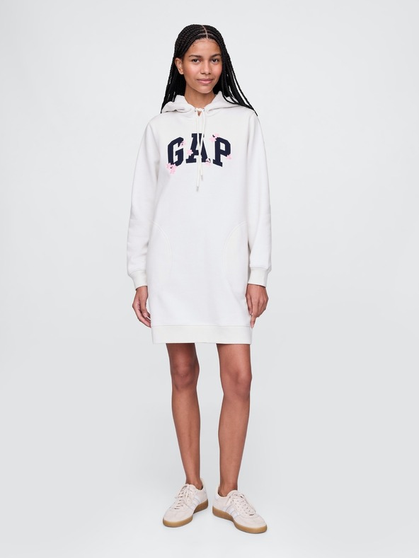 GAP Sweatshirt haljina s logom GAP