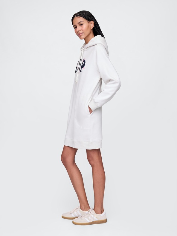 GAP Sweatshirt haljina s logom GAP