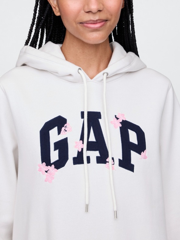 GAP Sweatshirt haljina s logom GAP