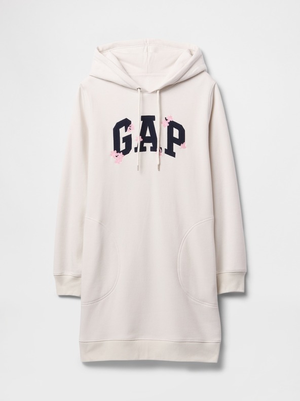 GAP Sweatshirt haljina s logom GAP