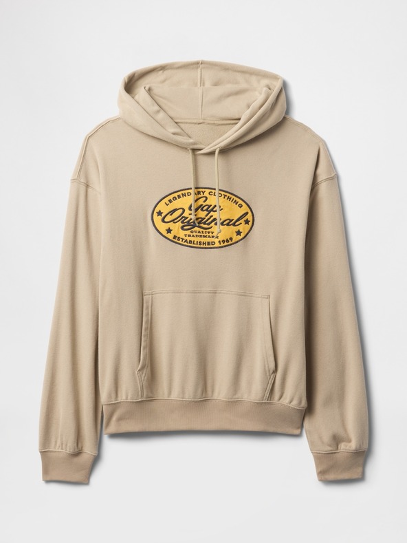 GAP Oversize majica s logom Americana GAP