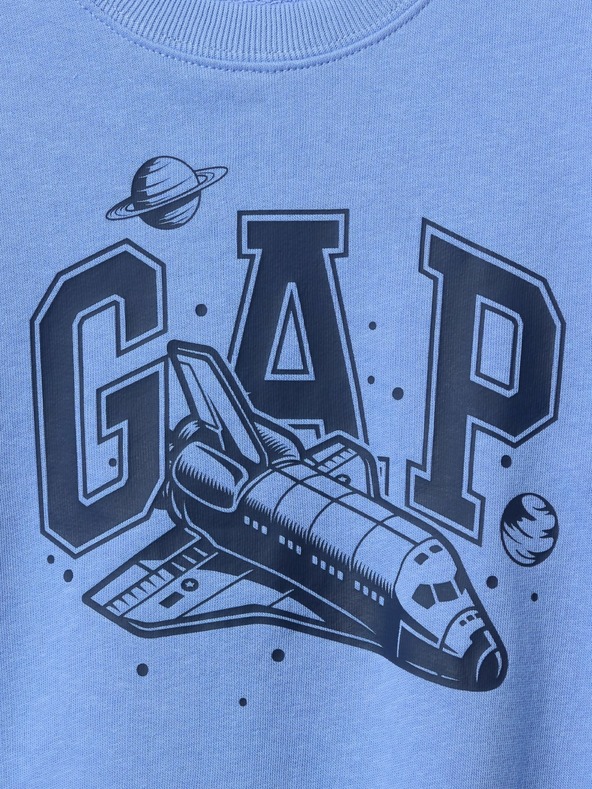 GAP Oversize majica za bebe s logom GAP