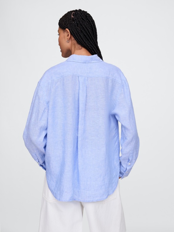 GAP Lanena oversize košulja Big Shirt GAP