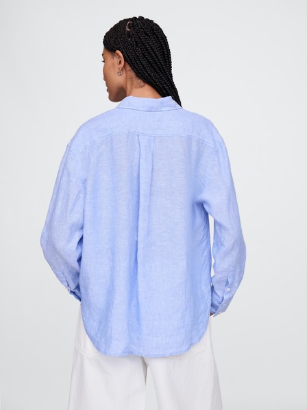 GAP Lanena oversize košulja Big Shirt GAP