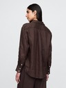 GAP Lanena oversize košulja Big Shirt GAP