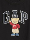 GAP Baby majica s logom Brannan Bear GAP
