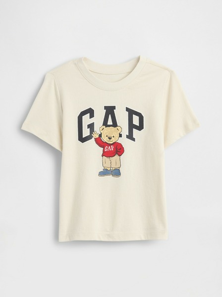 GAP Baby majica s logom Brannan Bear GAP