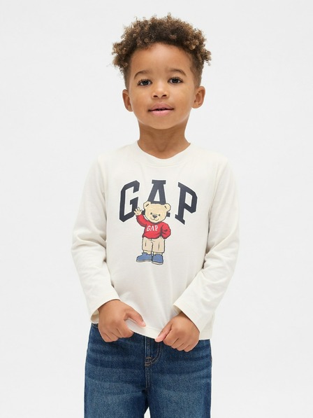 GAP Baby majica s logom Brannan Bear GAP