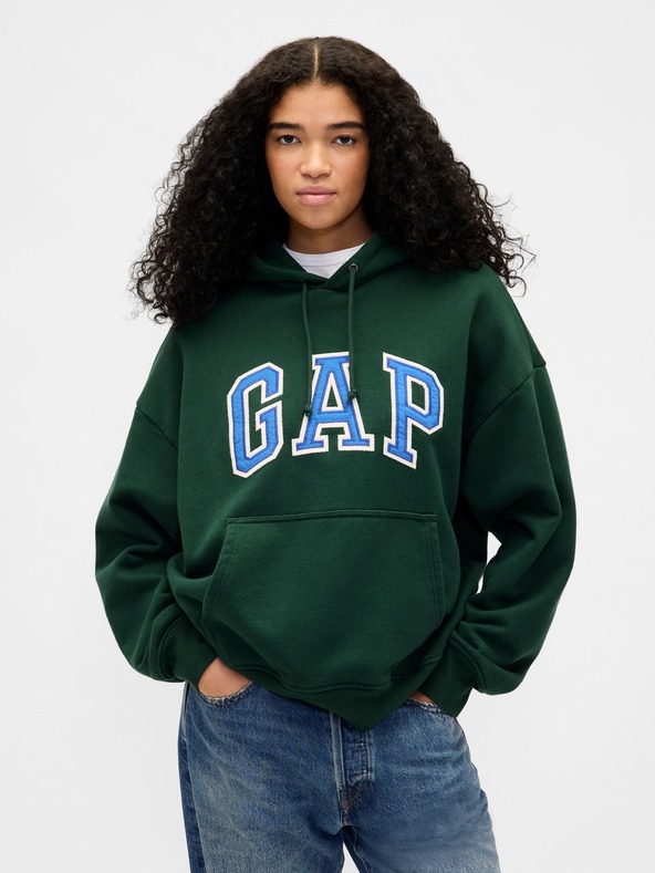 GAP Oversize dukserica s logom Extra Heavyweight Unisex GAP