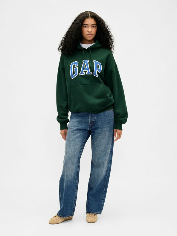 GAP Oversize dukserica s logom Extra Heavyweight Unisex GAP