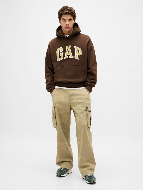 GAP Oversize dukserica s logom Extra Heavyweight Unisex GAP