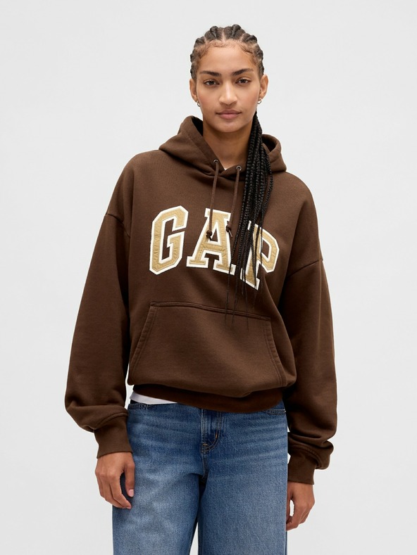 GAP Oversize dukserica s logom Extra Heavyweight Unisex GAP