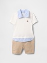 GAP Baby komplet polo majice i kratkih hlača GAP