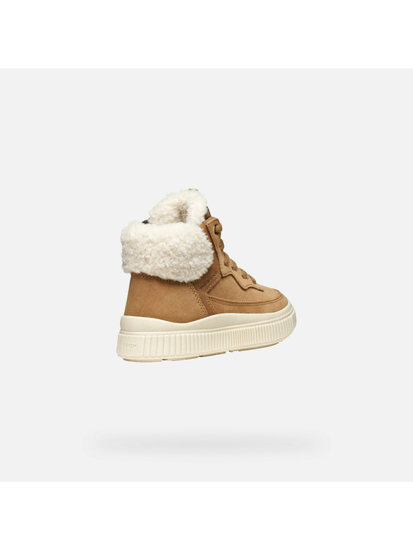 Geox Smeđe djevojčinske tenisice Geox Laquinny WPF