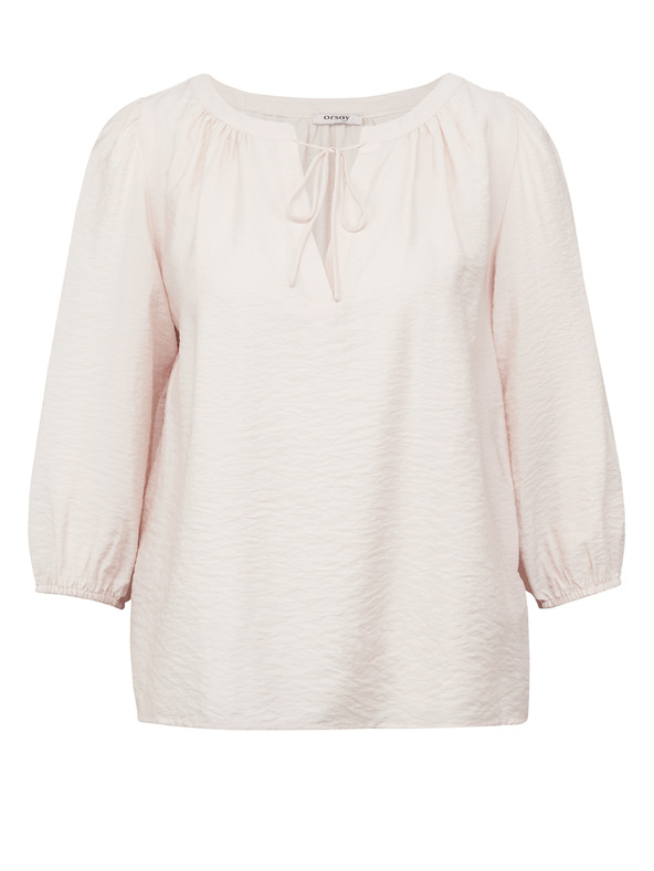 Orsay Svijetlo ružičasta bluza s tročetvrtinskim rukavima za žene ORSAY