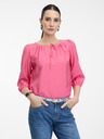 Orsay Ružičasta bluza s tročetvrtinskim rukavima za žene ORSAY