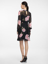 Orsay Crna cvjetna haljina do koljena za žene ORSAY