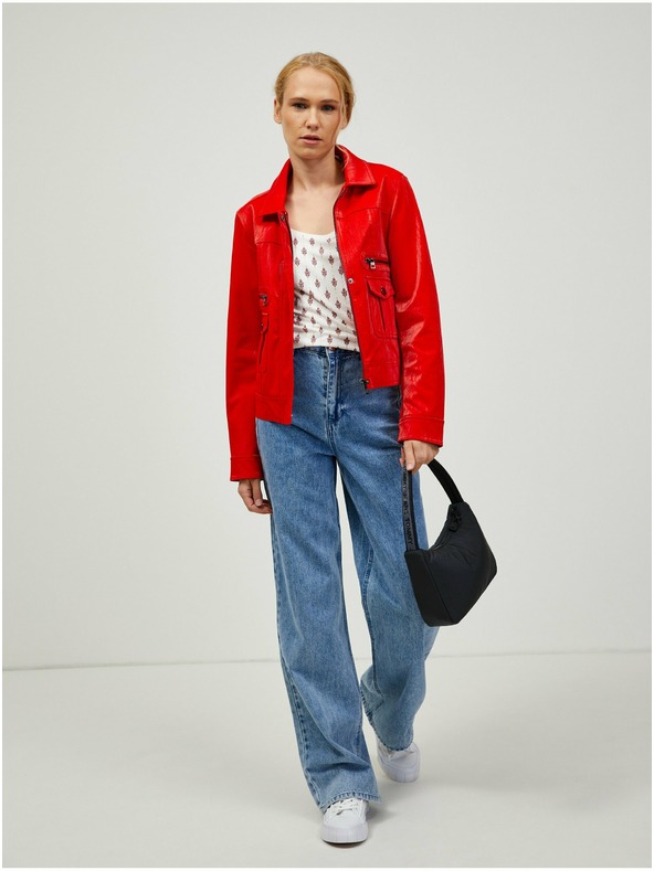 Orsay Ružičasto-krem majica s uzorkom ORSAY