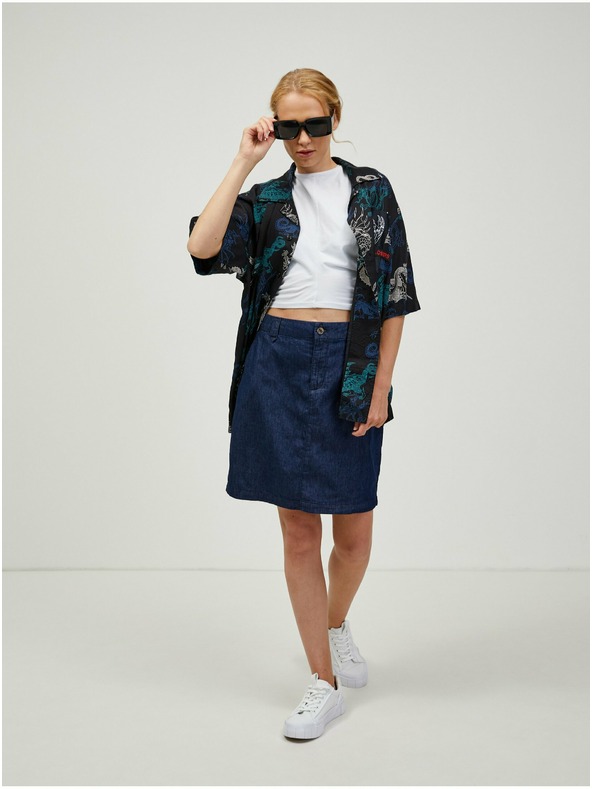 Orsay Tamnoplava suknja od trapera ORSAY